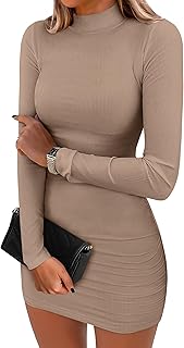 ANRABESS Women Long Sleeve Bodycon