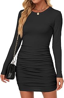 Zenuta Long Sleeve Mini Bodycon Dress