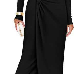 ZESICA Womens Long Sleeve Dress