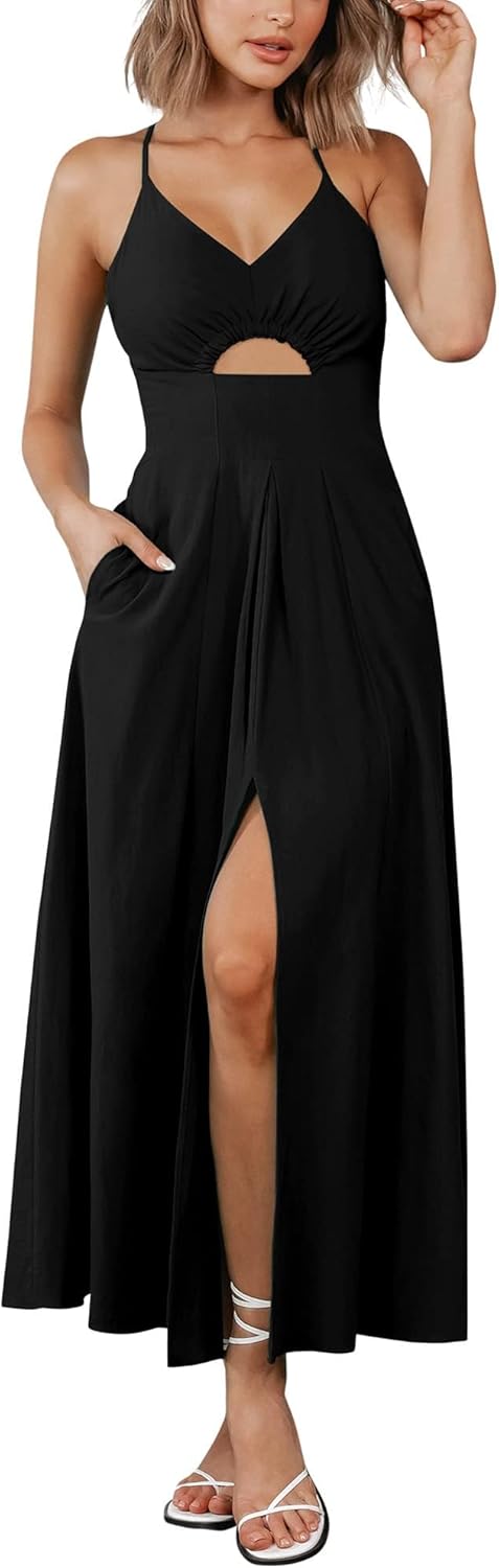 BTFBM Women 2026 Spaghetti Strap Midi Dress review