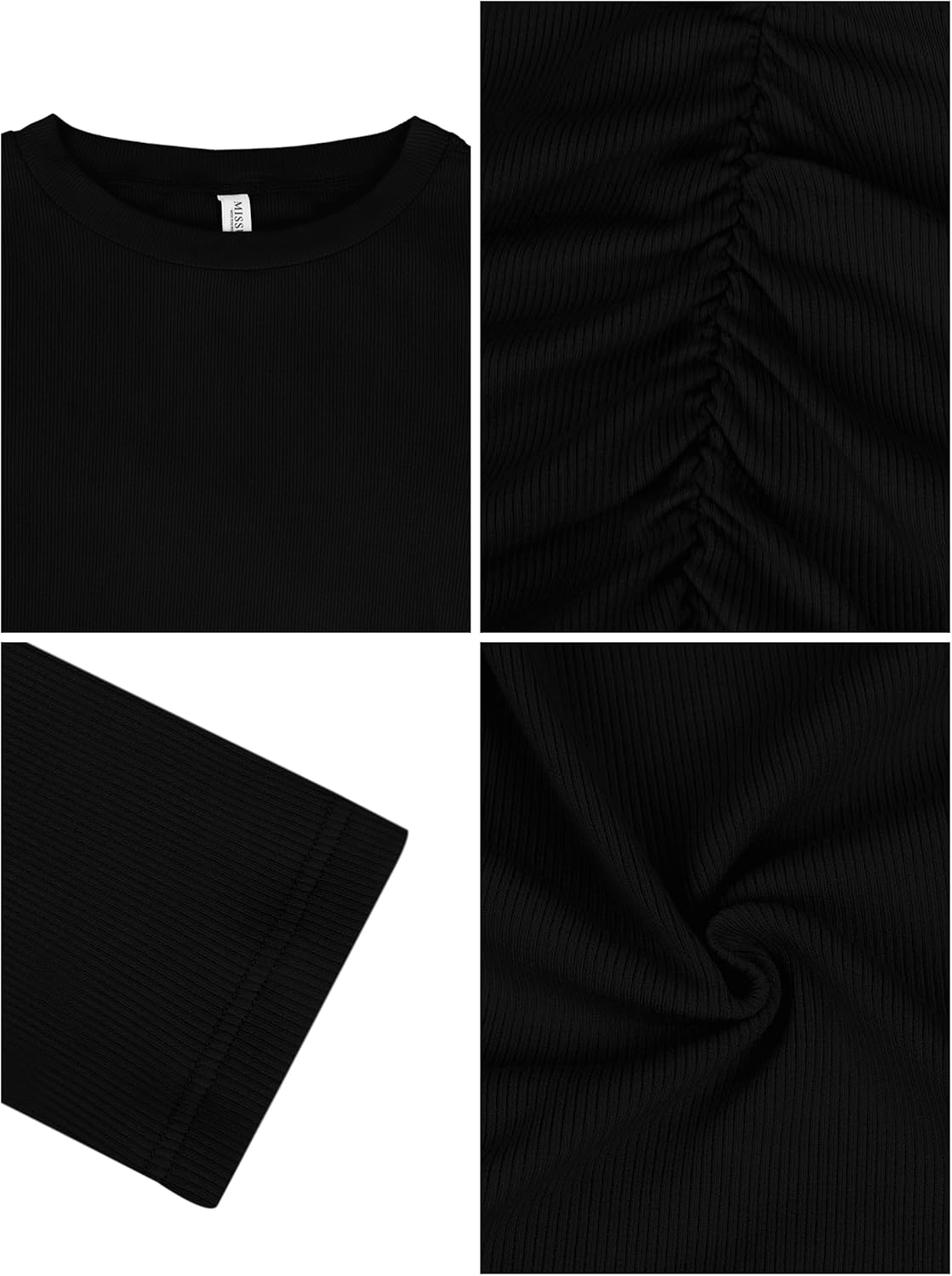 Missufe Womens Long Sleeve Dress - Image 6