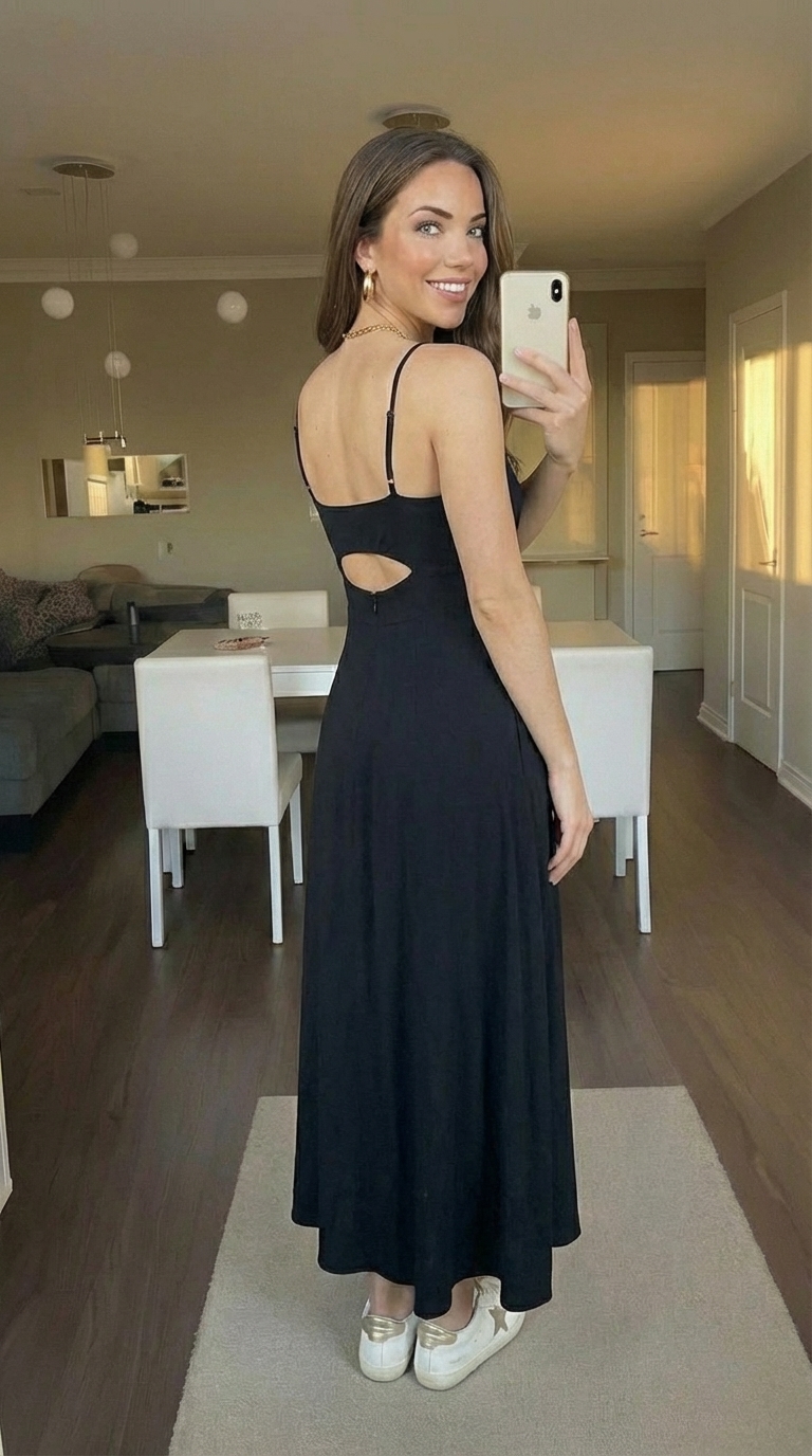 BTFBM Women Spaghetti Strap Midi - Image 7