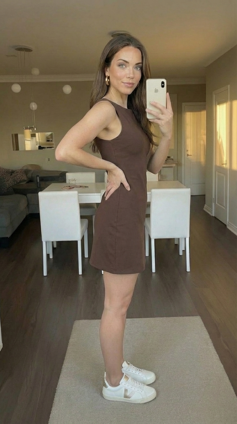 QINSEN Women Open Back Tennis Dress - Image 8