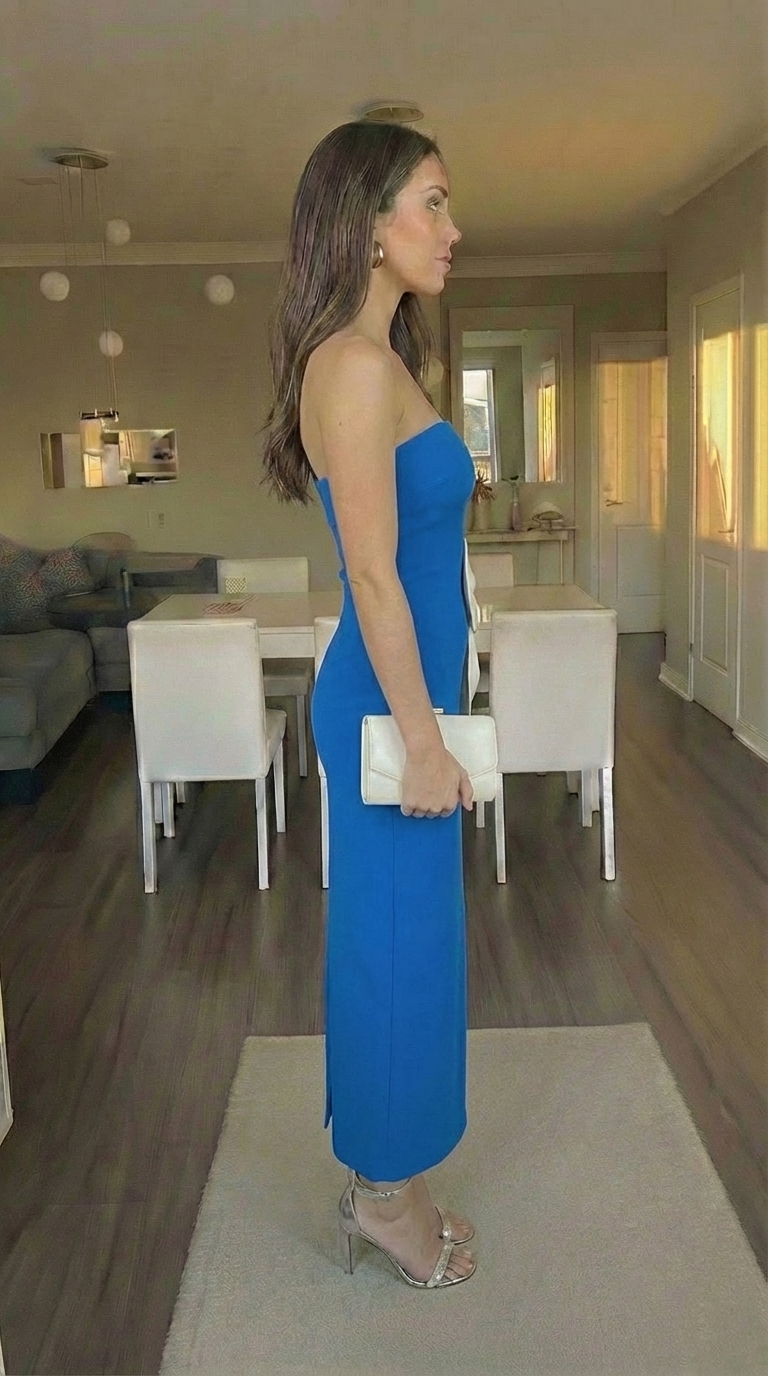 ZESICA Womens Royal Blue Dress - Image 8