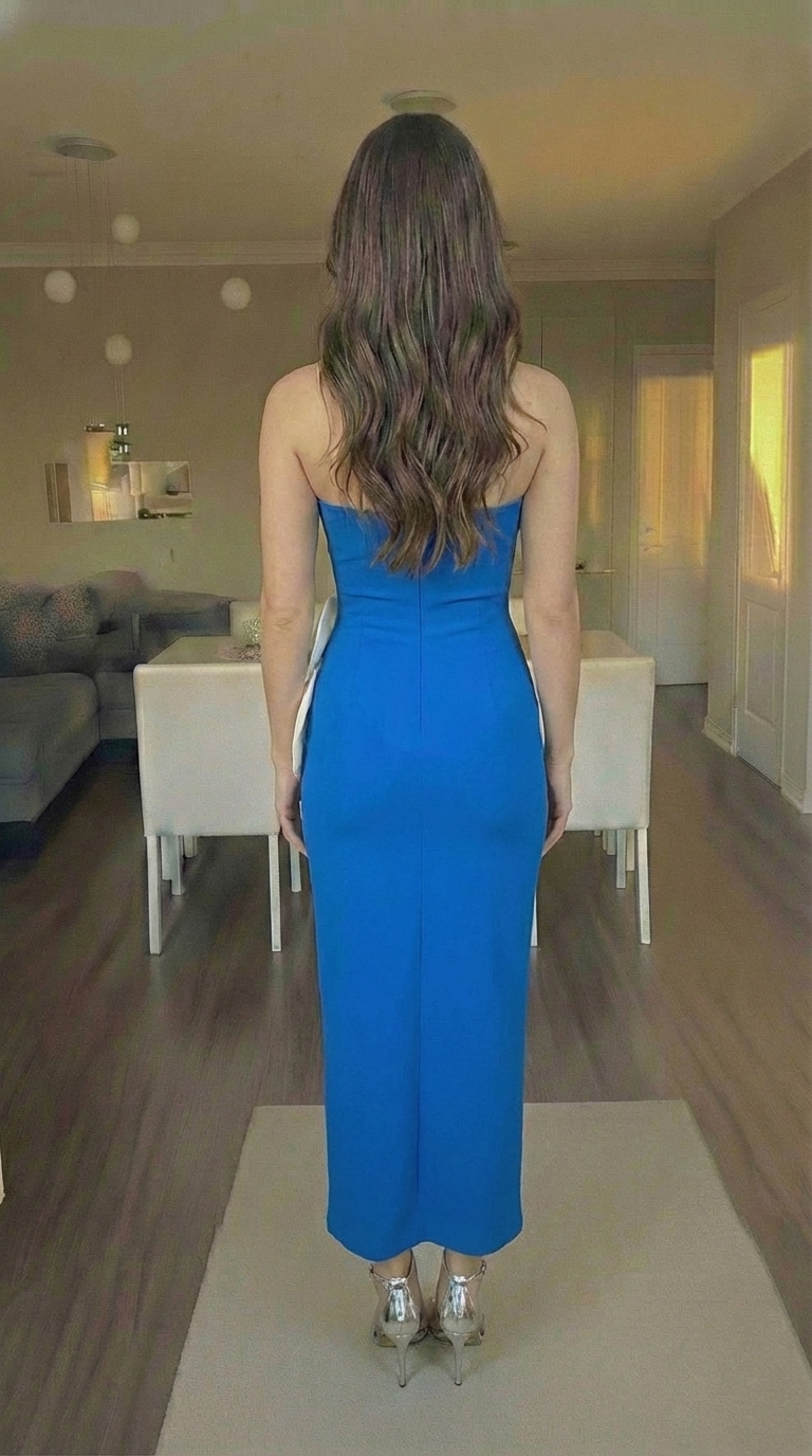 ZESICA Womens Royal Blue Dress - Image 9