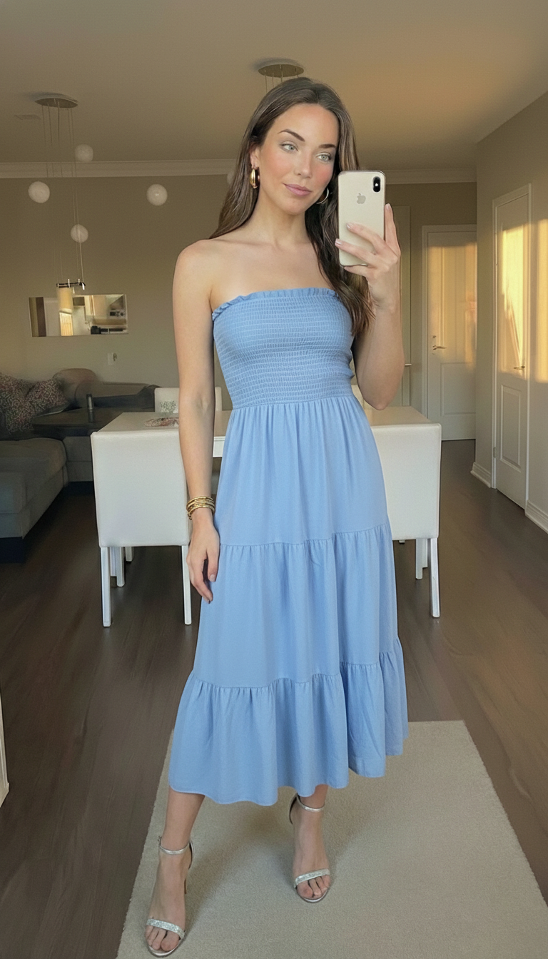 ZESICA Womens Boho Sky Dress - Image 7