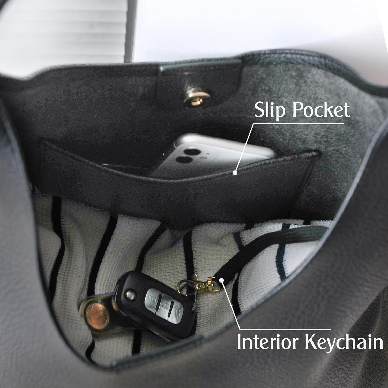 Hobo Bag Soft Vegan Leather Handbag review