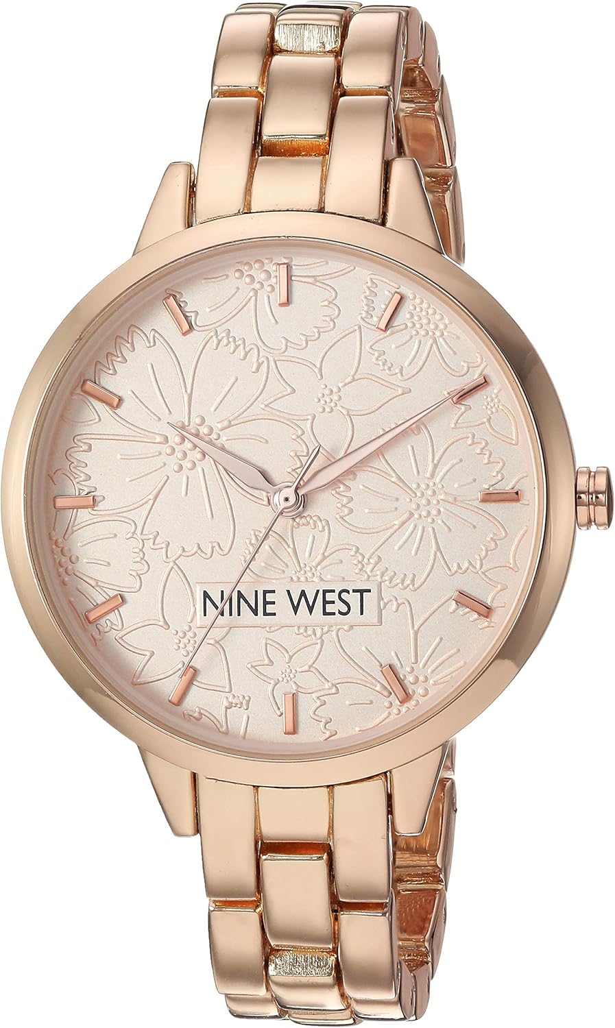 Nine West Women’s Floral Dial Bracelet Watch review