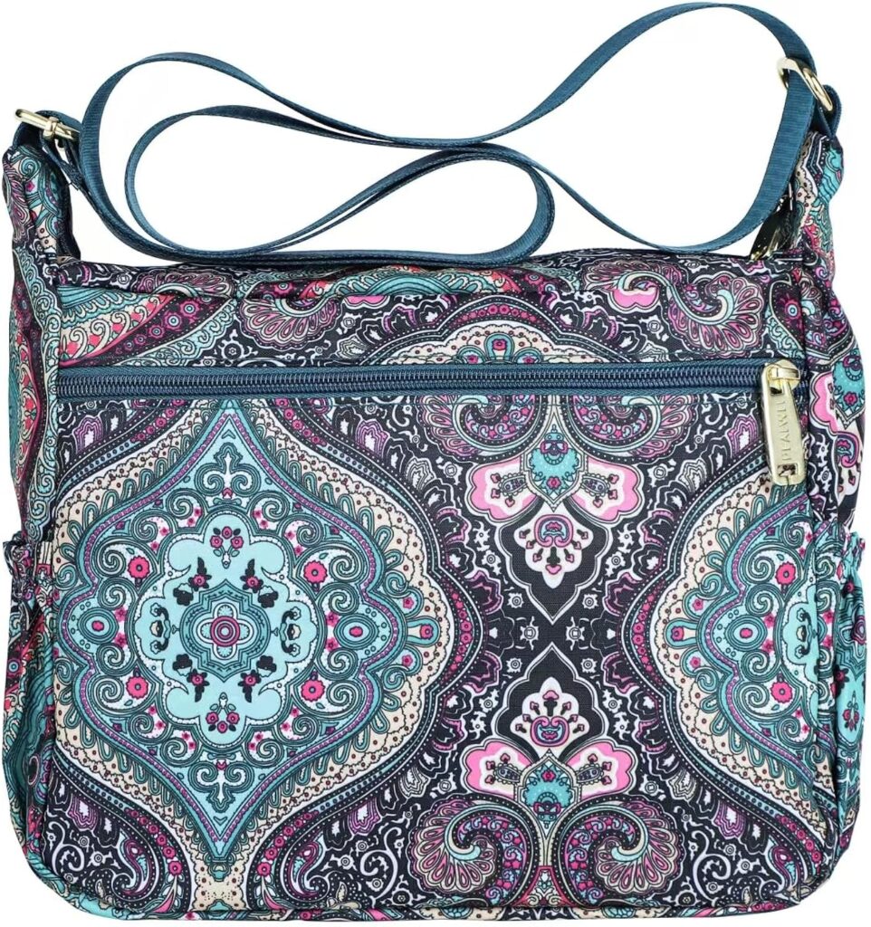 Pealwel Women Shoulder Handbag Roomy Multiple Pockets Bag Ladies Crossbody Purse Tote Top Handle Satchel