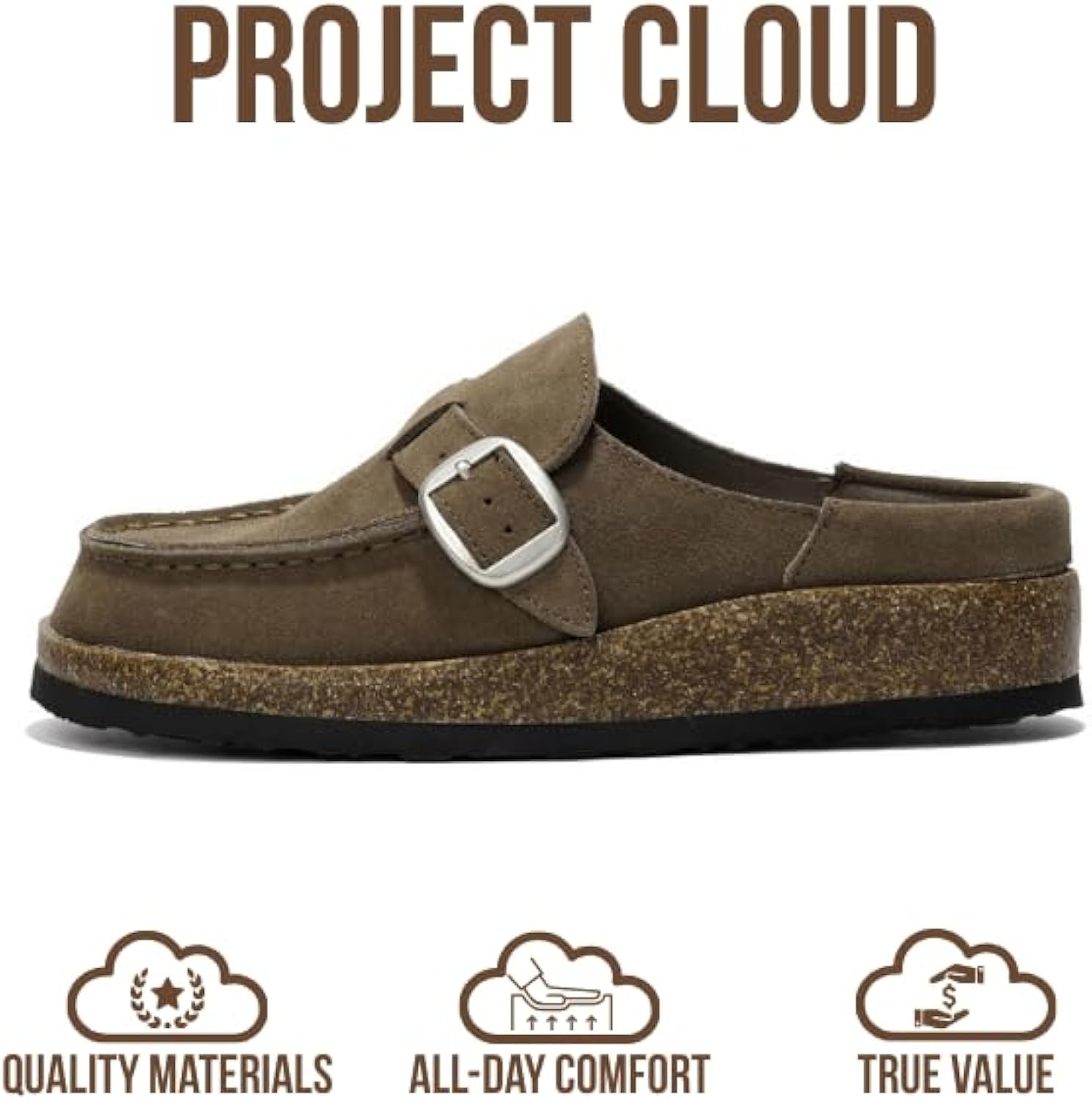 Project Cloud Leather Moccasin Clogs for Women review