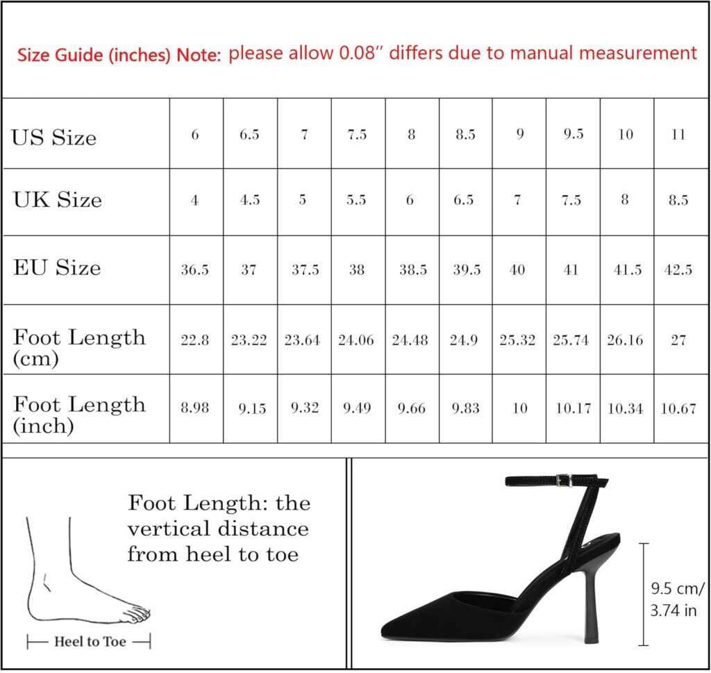 QIY Closed Toe Ankle Strap Heels Women Pumps Pointed Toe Heeled Sandals for Women Stiletto Wedding Dress Shoes