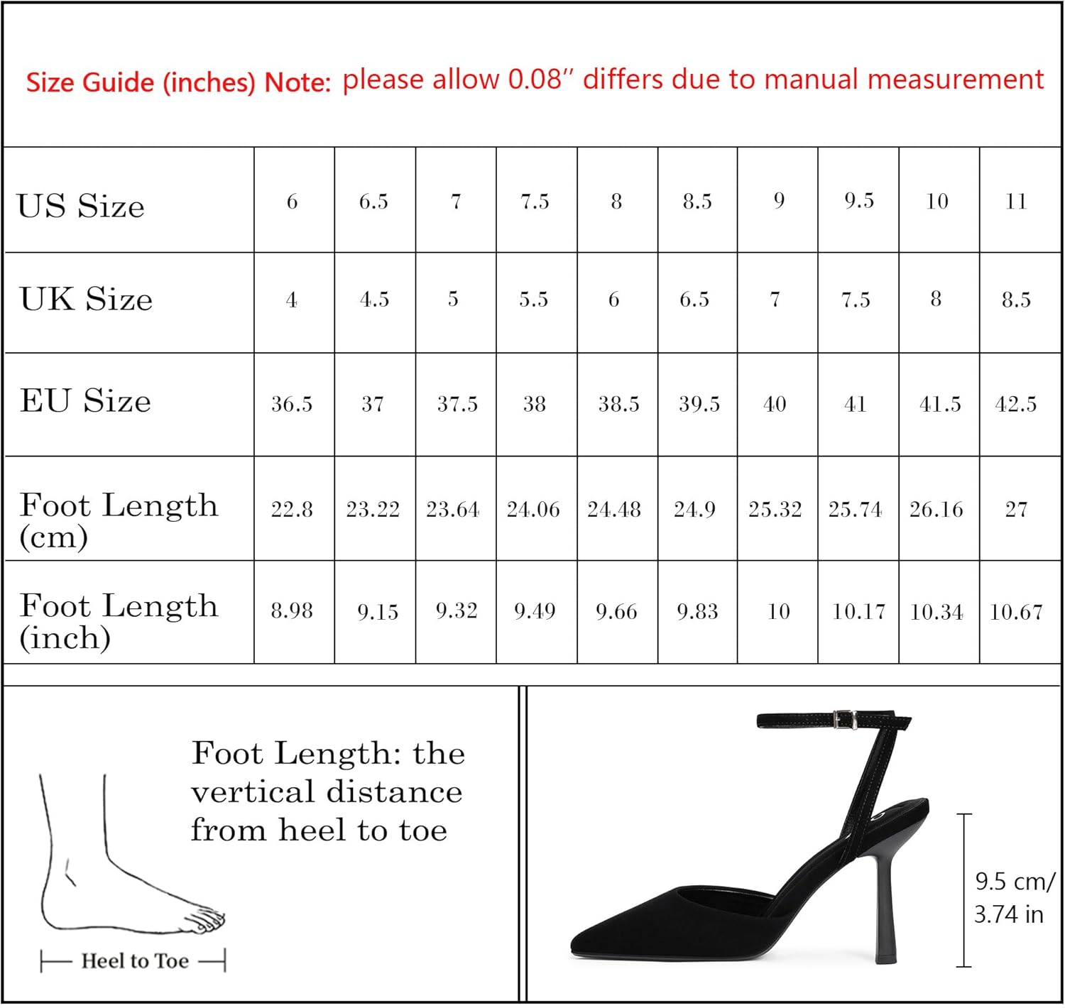 QIY Closed Toe Ankle Strap Heels review