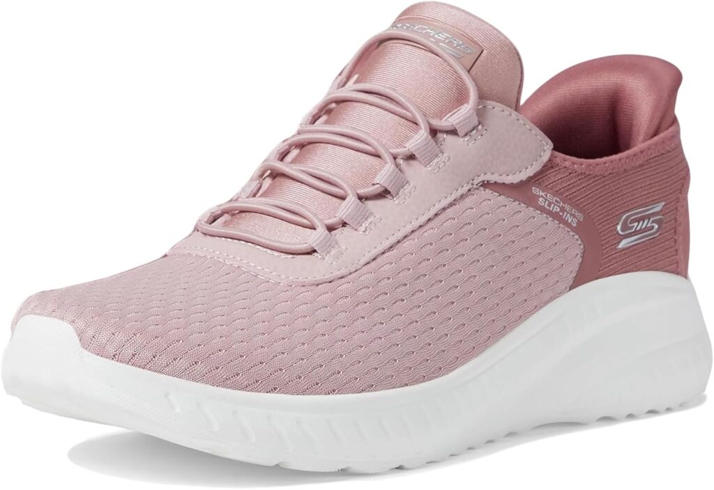 Skechers Womens Bobs Squad Chaos Hands Free Slip-ins Sneakers