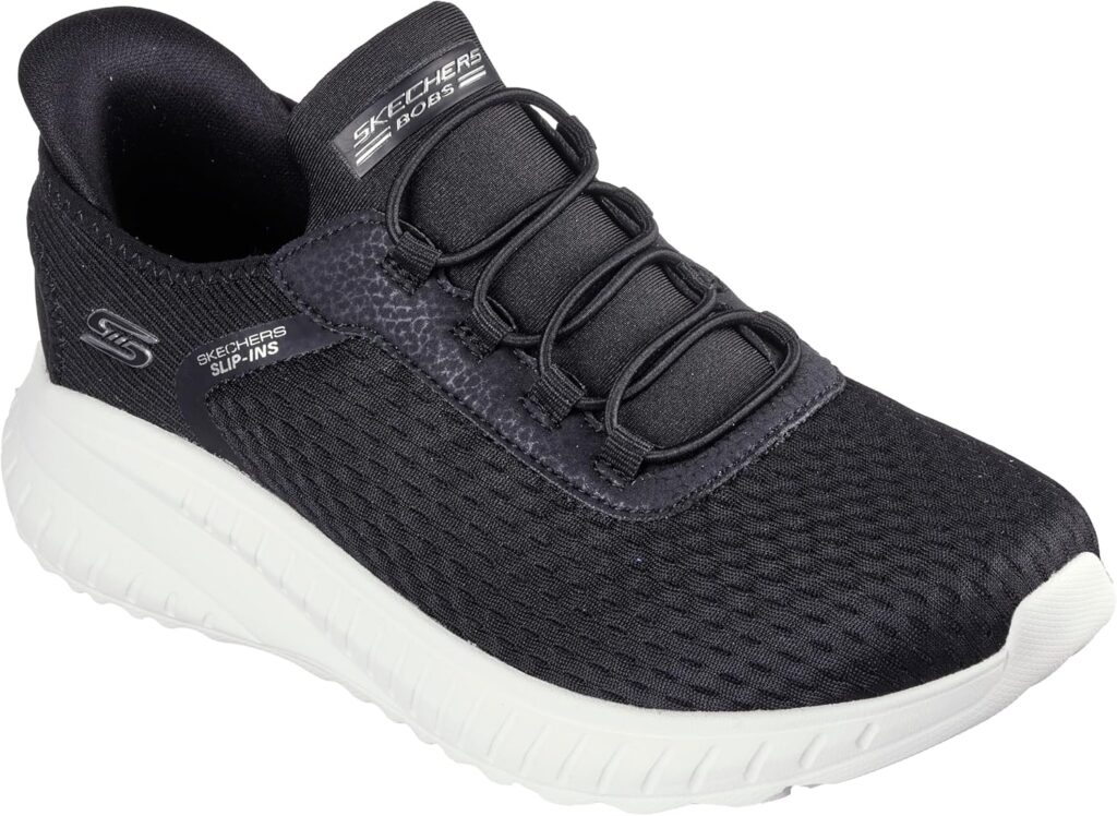 Skechers Womens Bobs Squad Chaos Hands Free Slip-ins Sneakers