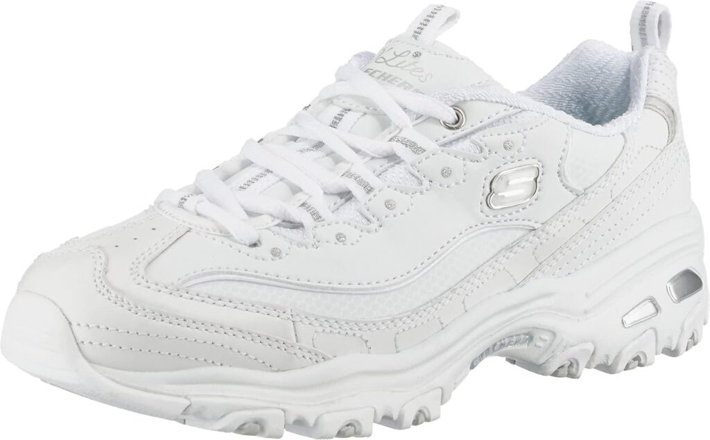 Skechers Womens DLites Fresh Start Memory Foam Sneakers