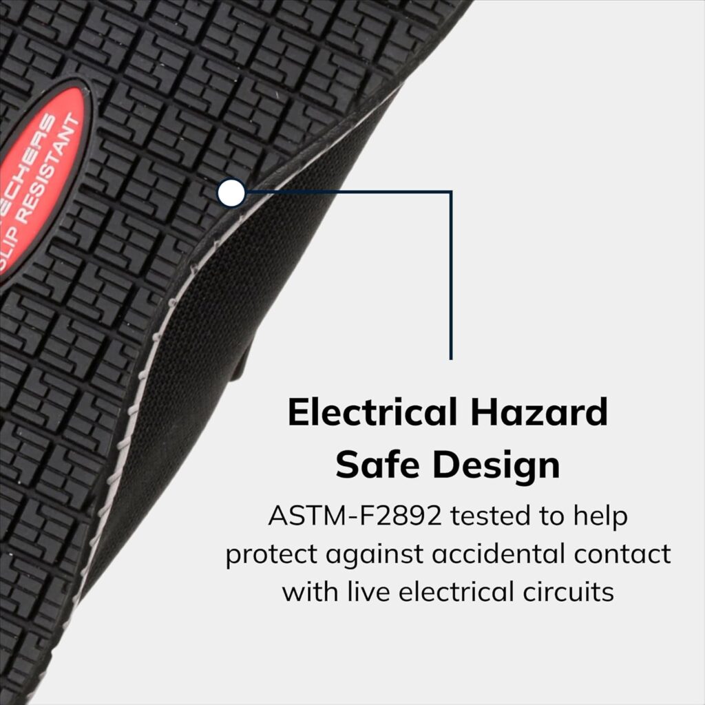 Skechers Womens Squad SR Food Service Shoes