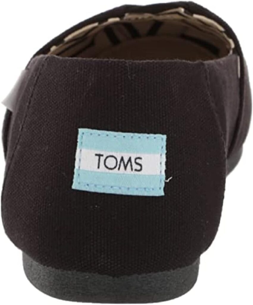 TOMS Womens Sperry Walpargata P Loafer Flat, Black/Black, 8 US