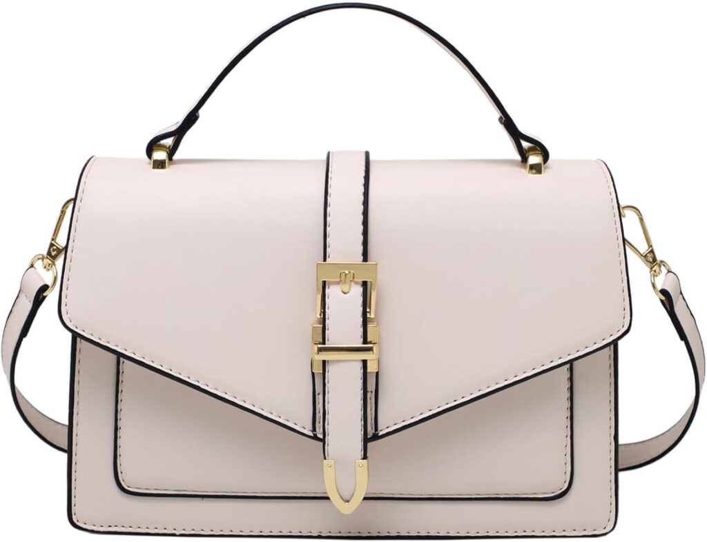 Travistar Crossbody Bags for Women Trendy - Small Cross Body Purse Shoulder Bag Leather Handbags Evening Clutch with 2 Straps