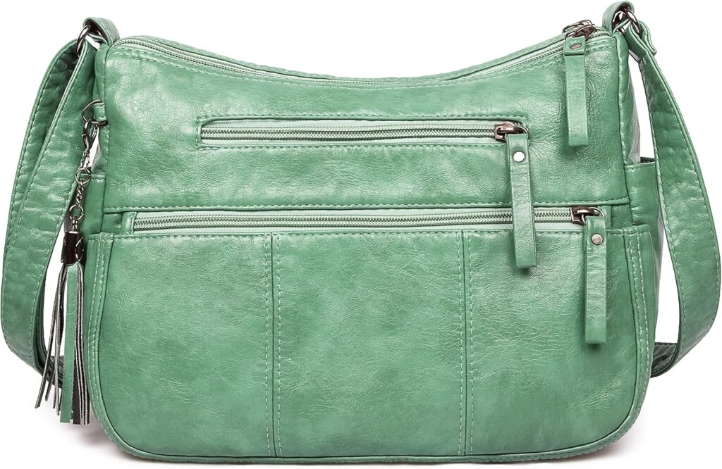 VOLGANIK ROCK Purses for Women Soft PU Leather Shoulder Bag Ladies Crossbody Purse and handbags Lightweight Pocketbook